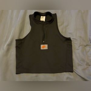 Nike cropped workout top